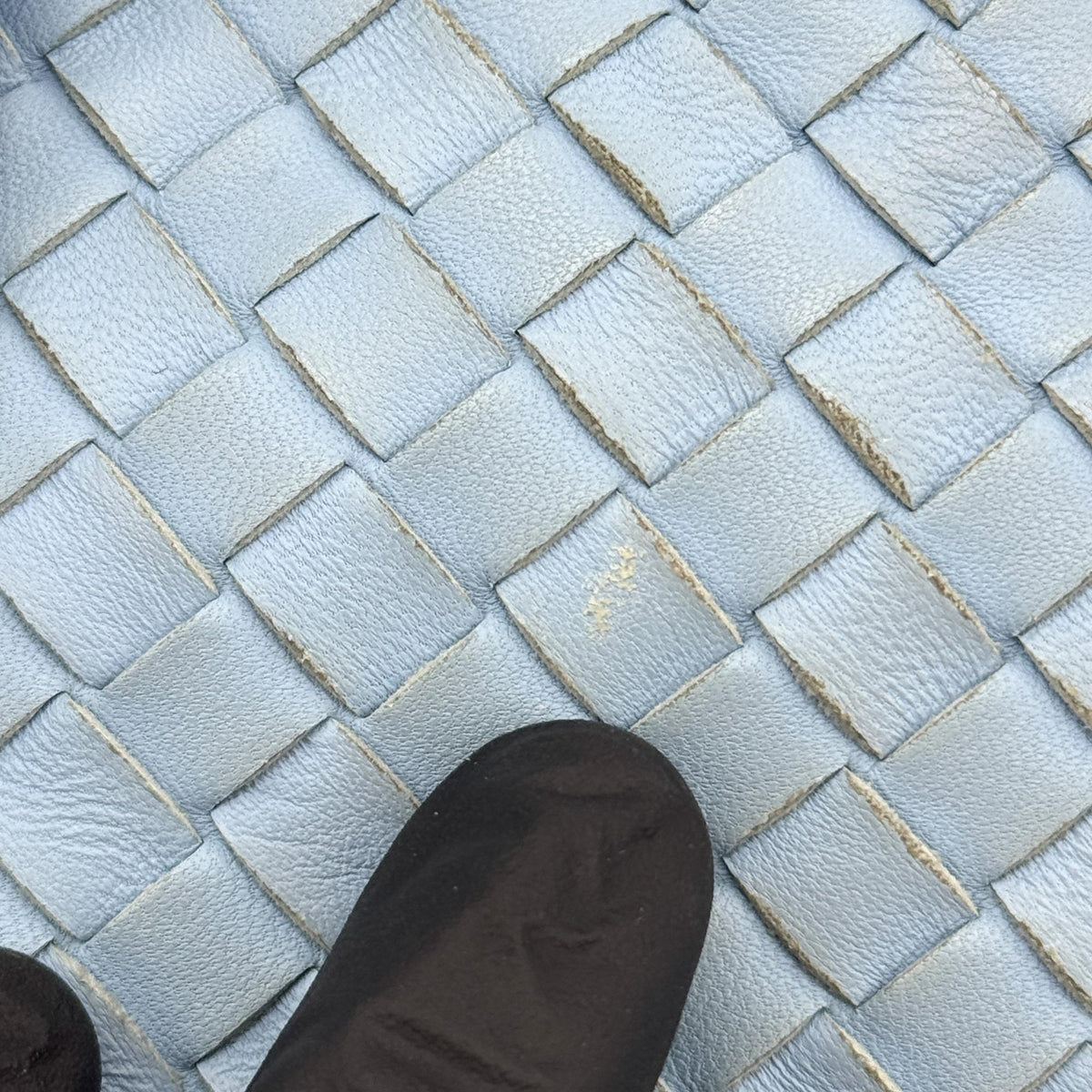 Bottega Veneta Intrecciato Tote Bag Sky Blue
