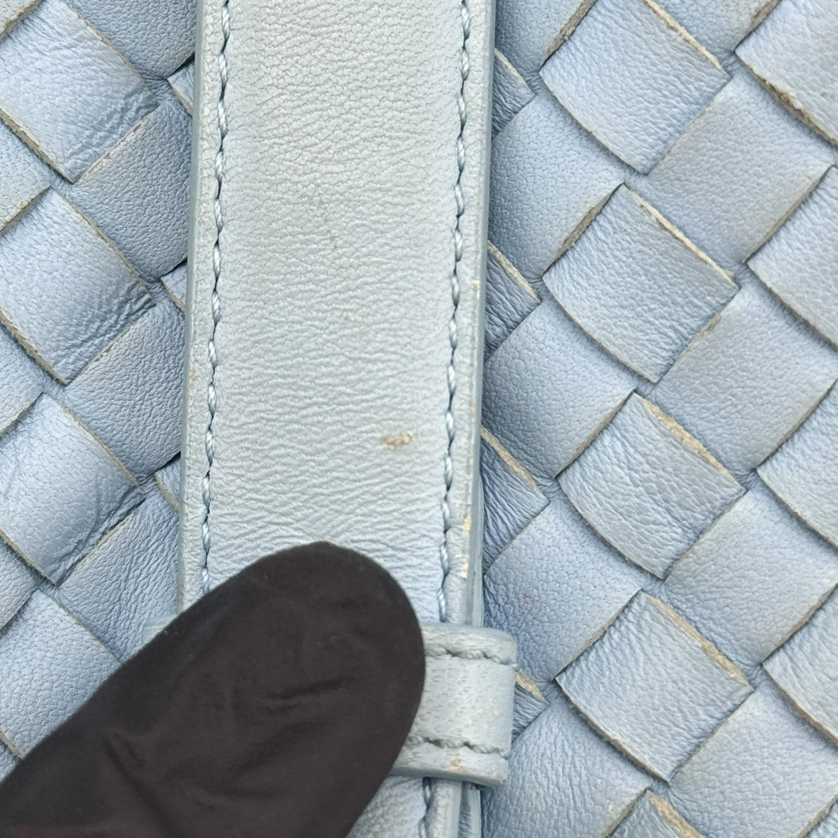 Bottega Veneta Intrecciato Tote Bag Sky Blue