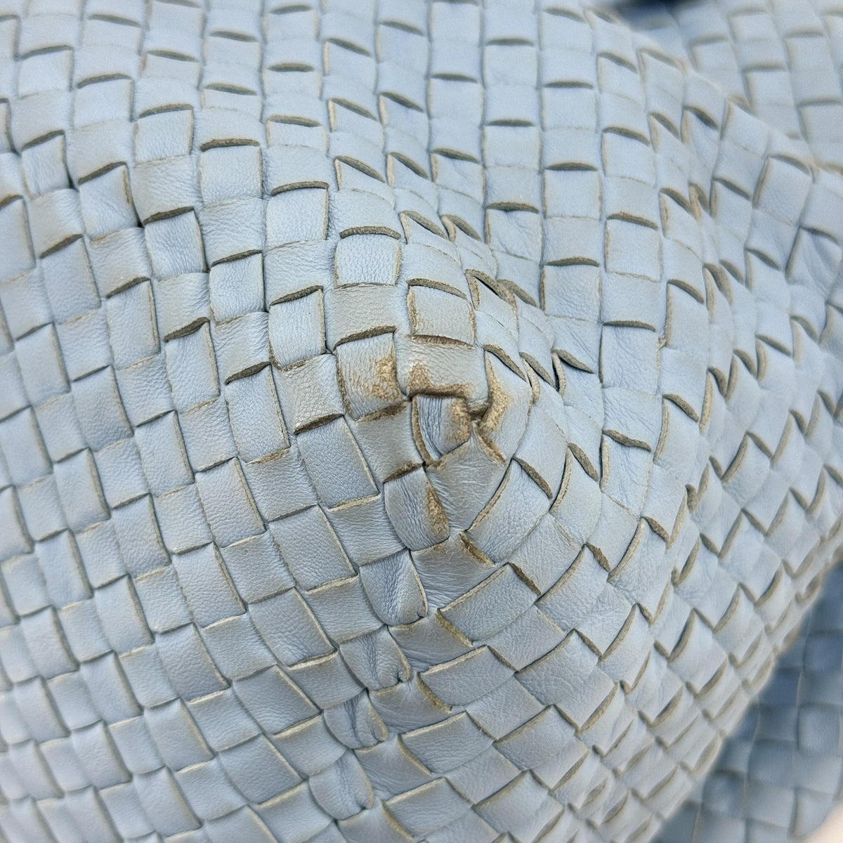 Bottega Veneta Intrecciato Tote Bag Sky Blue