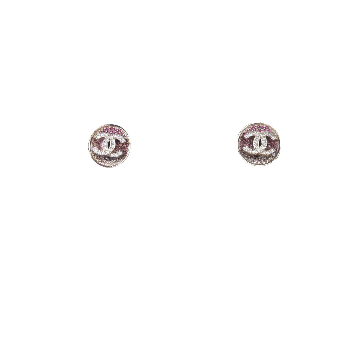 CC Round Crystal Earrings ABA407