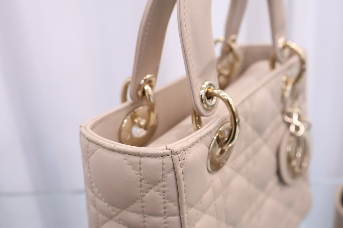 Lady Small Tote Shoulder Bag m0538onge