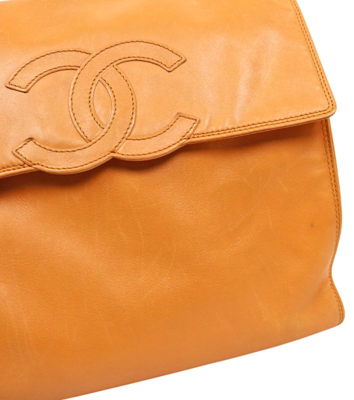 Chanel Brown CC Flap Crossbody Bag