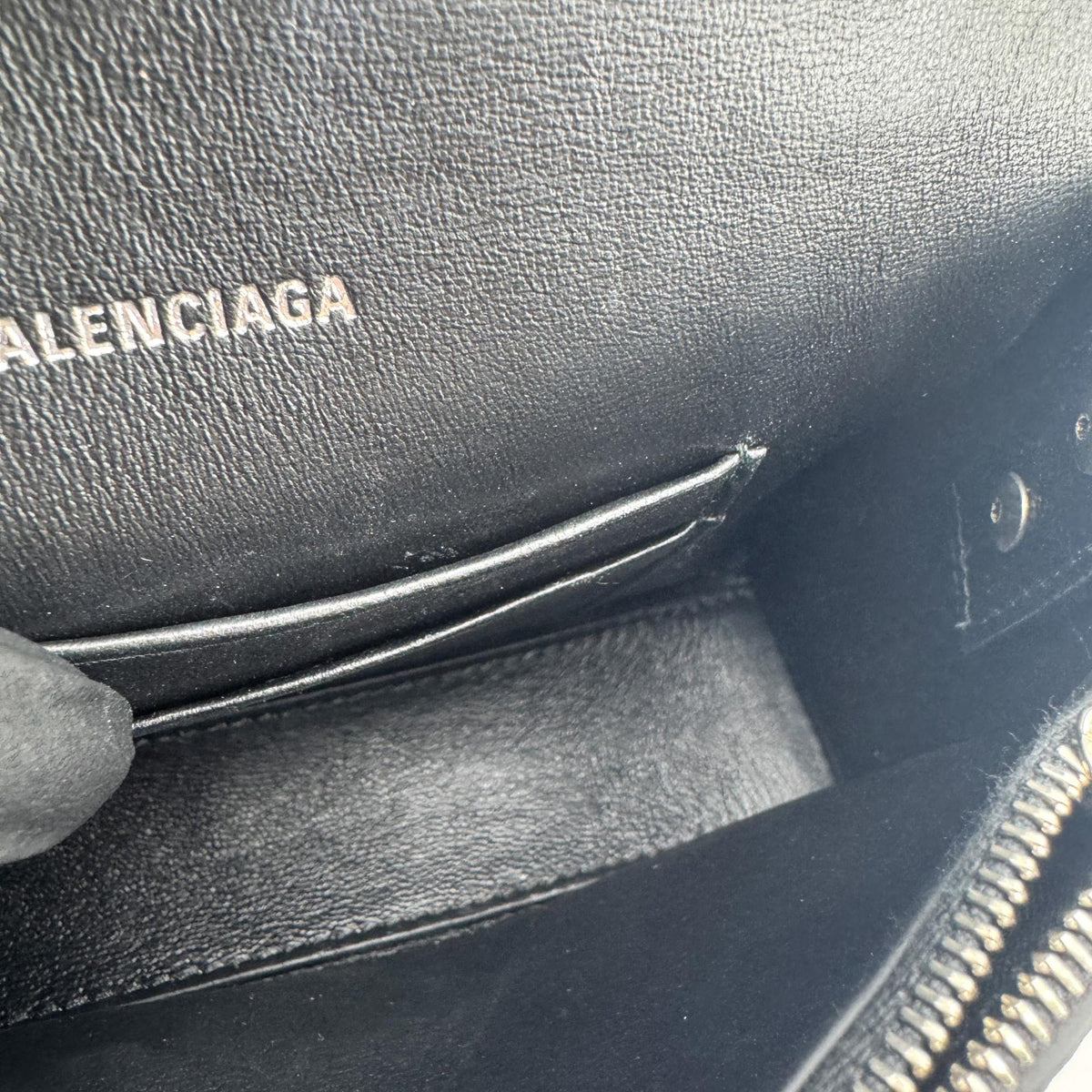 Balenciaga Downtown XXS Crossbody Bag Black