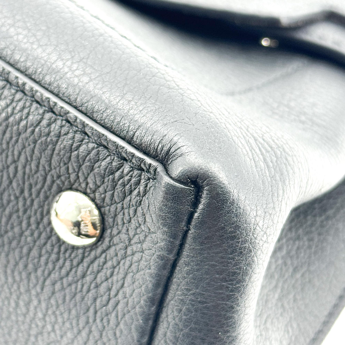Louis Vuitton Lockme Ever Mini Black Silver Hardware