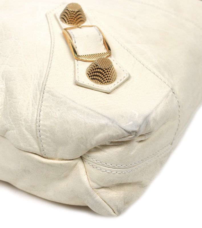 Balenciaga White Giant Briefcase