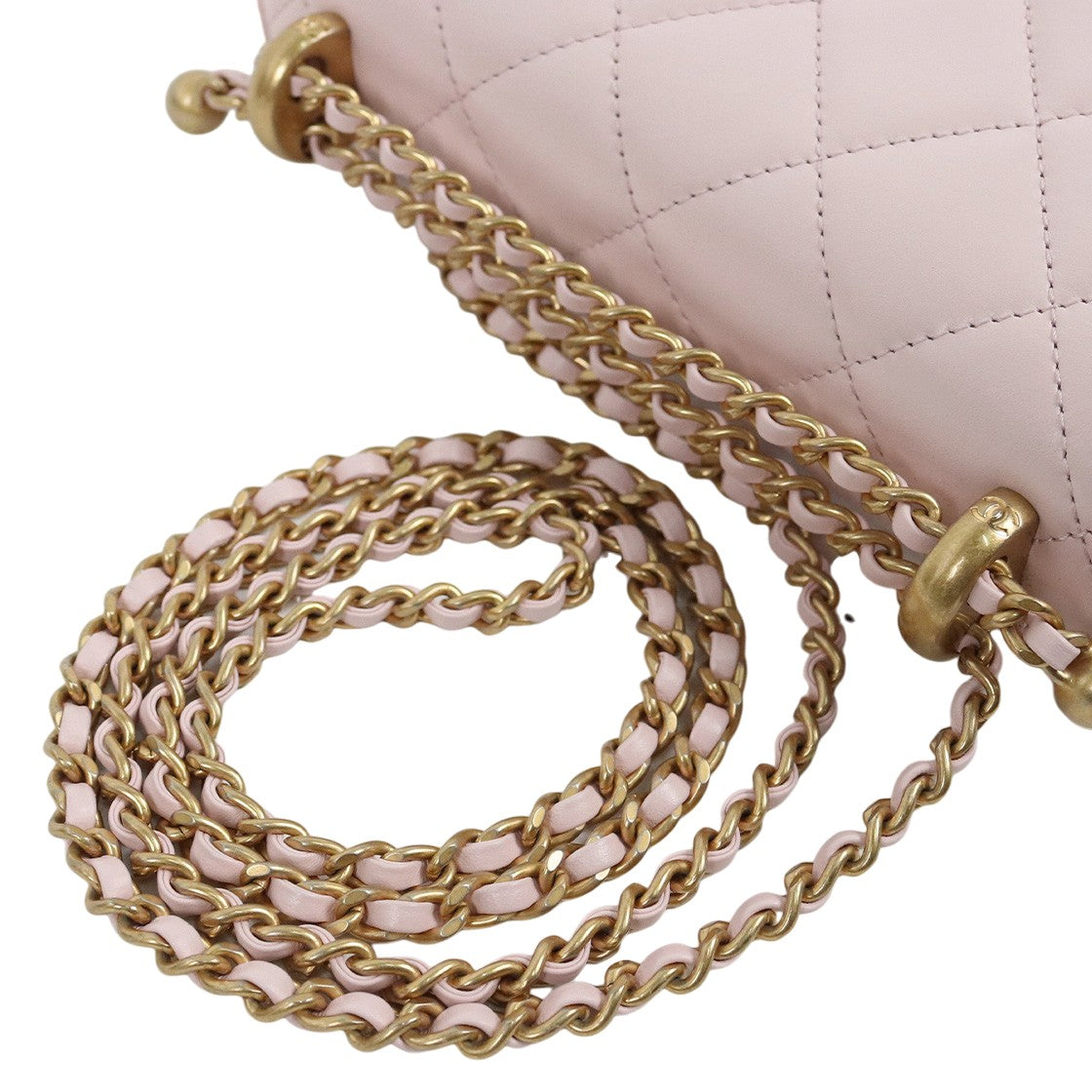 Chanel Pink Mini Flap Shoulder Bag