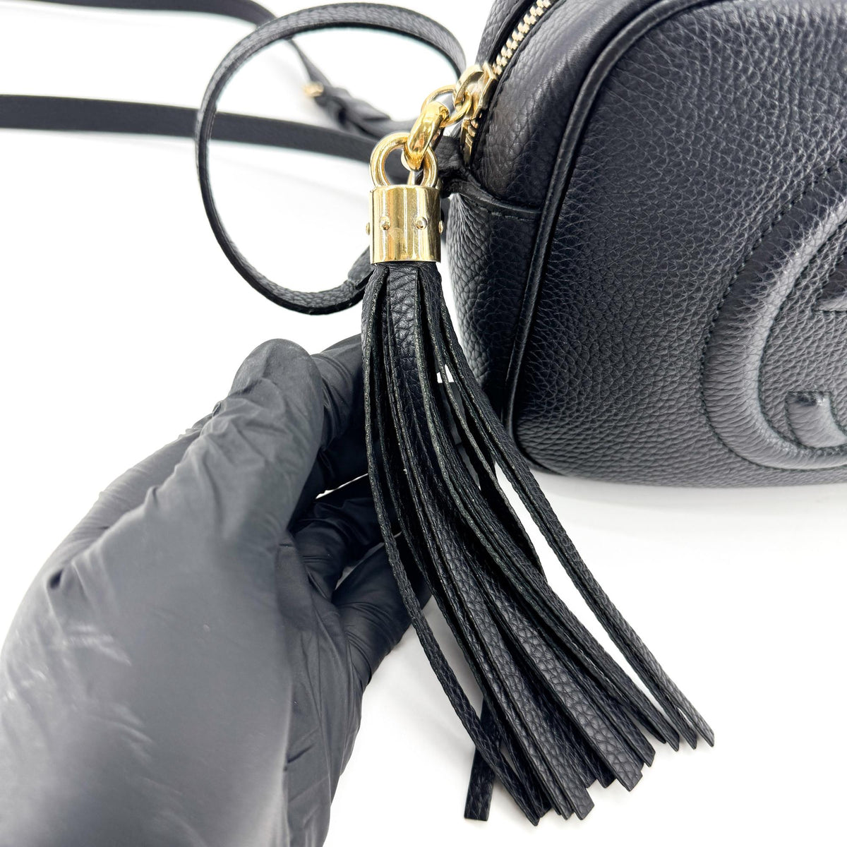 Gucci Soho Disco Crossbody Bag Black