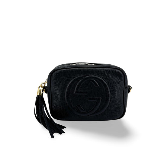 Gucci Soho Disco Crossbody Bag Black