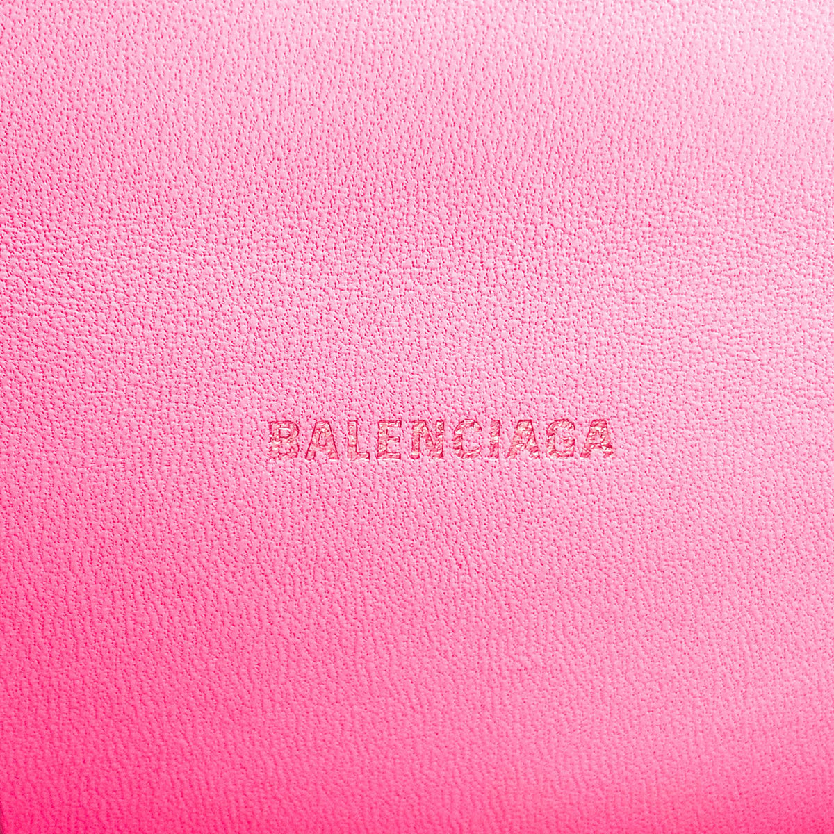 Balenciaga Micro Hourglass Top Handle Bag Pink Crocodile Embossing