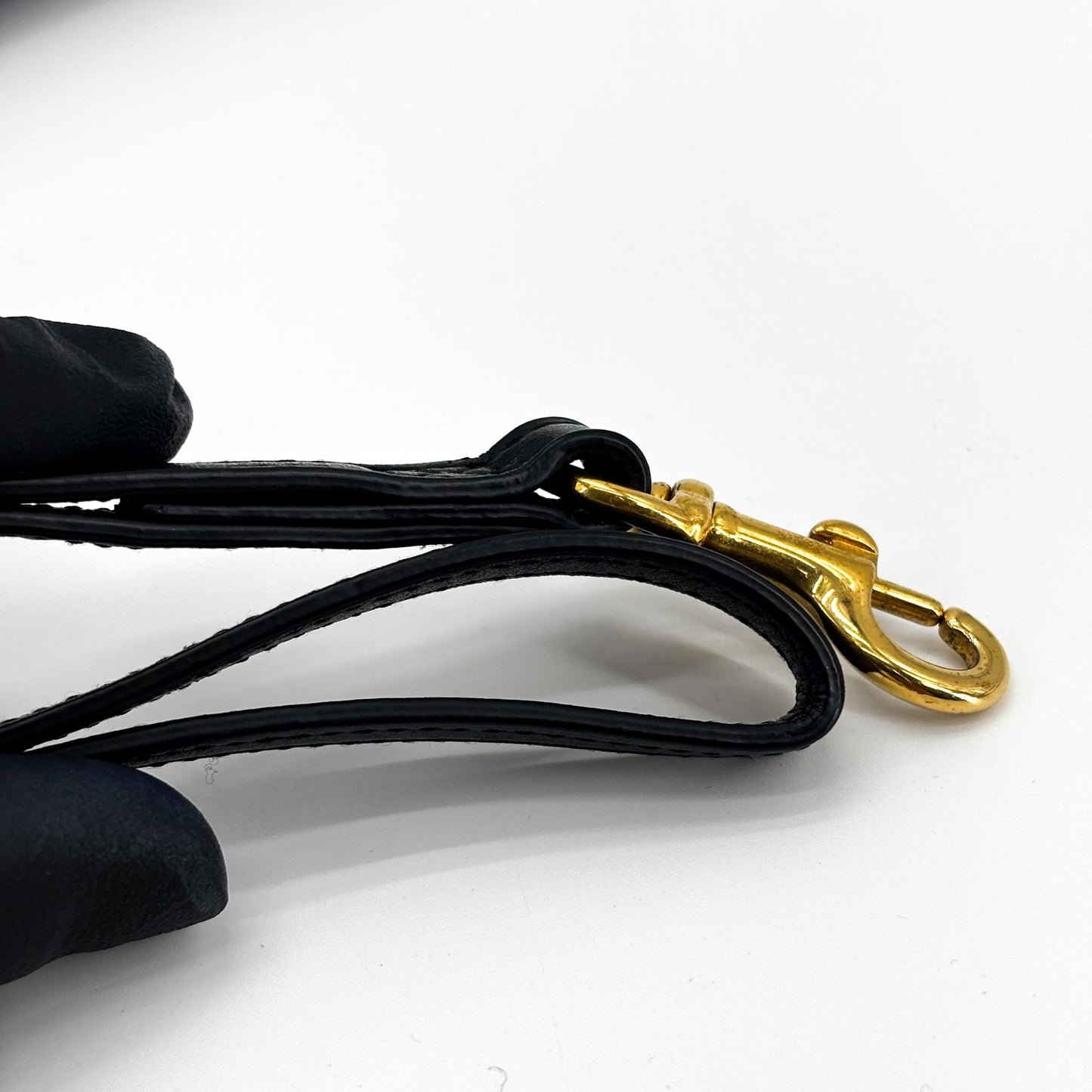 Saint Laurent Monogram Matelassé Tablet Pouch Black Gold Hardware