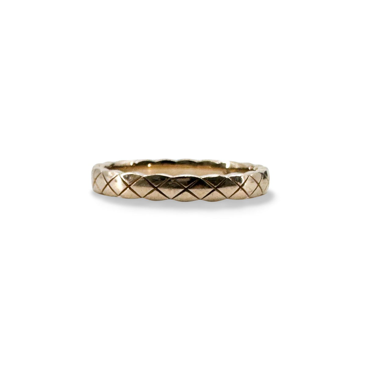 Chanel Coco Crush Ring Mini Beige Gold