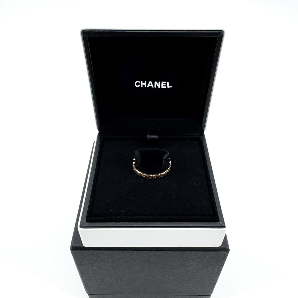 Chanel Coco Crush Ring Mini Beige Gold