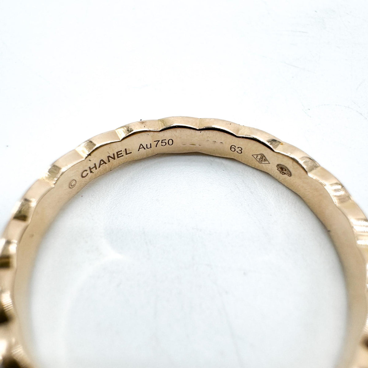 Chanel Coco Crush Ring Mini Beige Gold