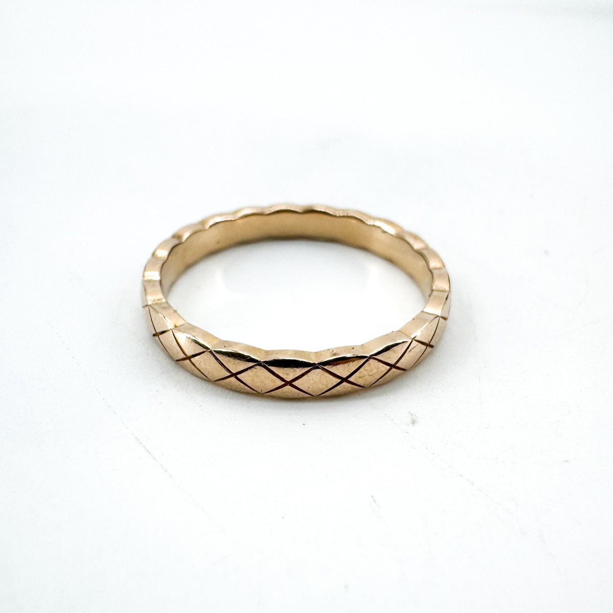 Chanel Coco Crush Ring Mini Beige Gold