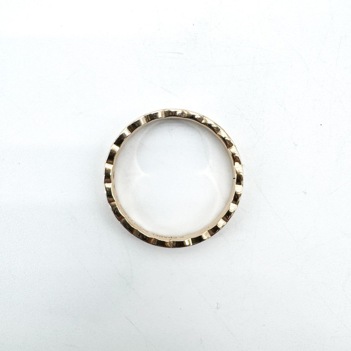 Chanel Coco Crush Ring Mini Beige Gold