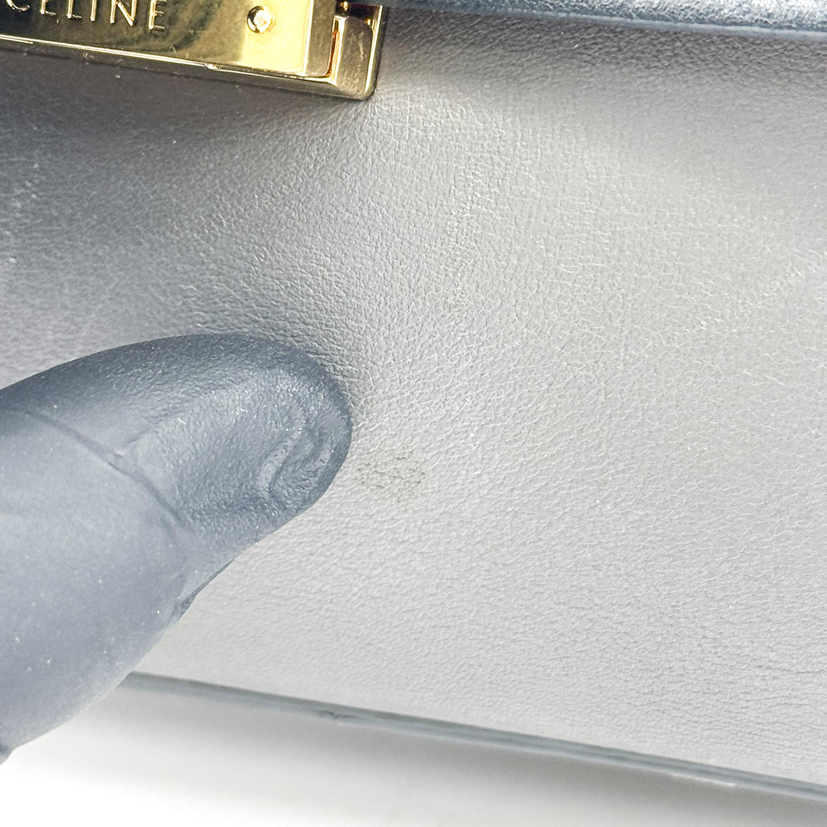Celine Medium Trapeze Tricolor Satchel Bag