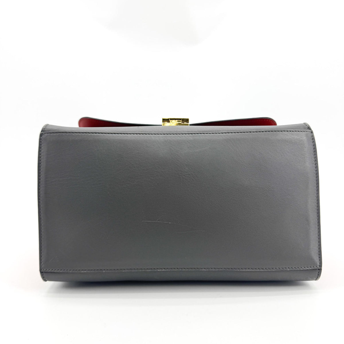 Celine Medium Trapeze Tricolor Satchel Bag