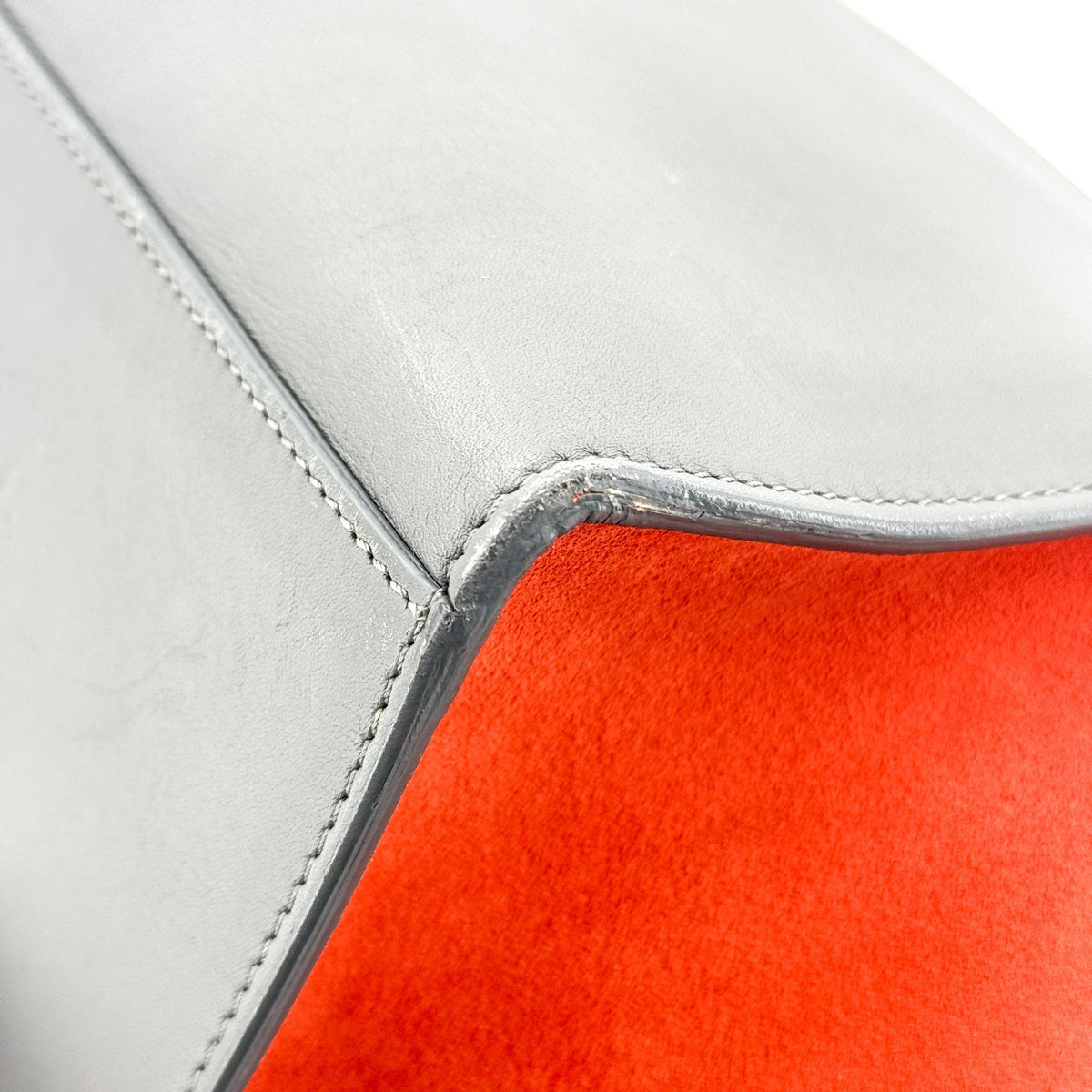 Celine Medium Trapeze Tricolor Satchel Bag
