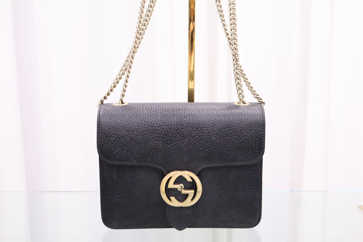 Interlocking GG Chain Shoulder Bag 510304