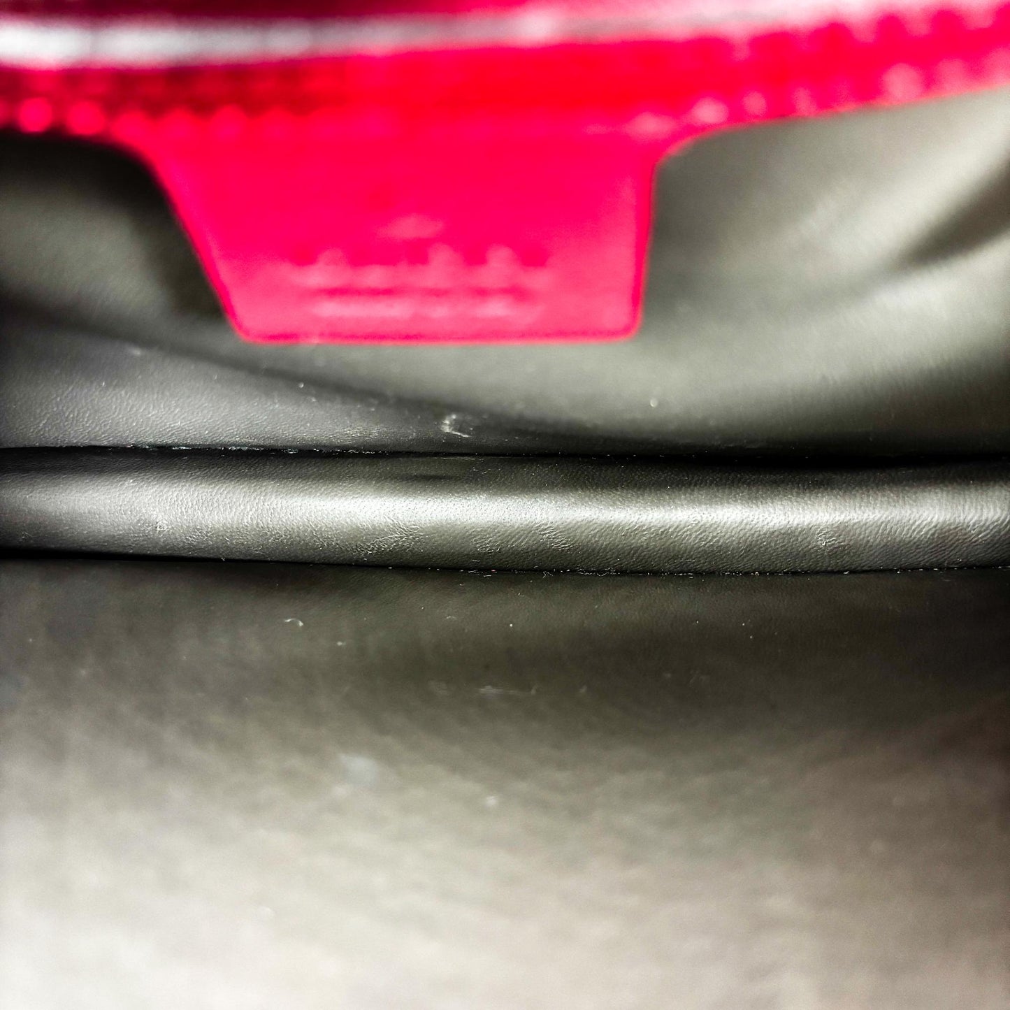 Gucci Blondie Medium Shoulder Bag Red with Silver Hardware