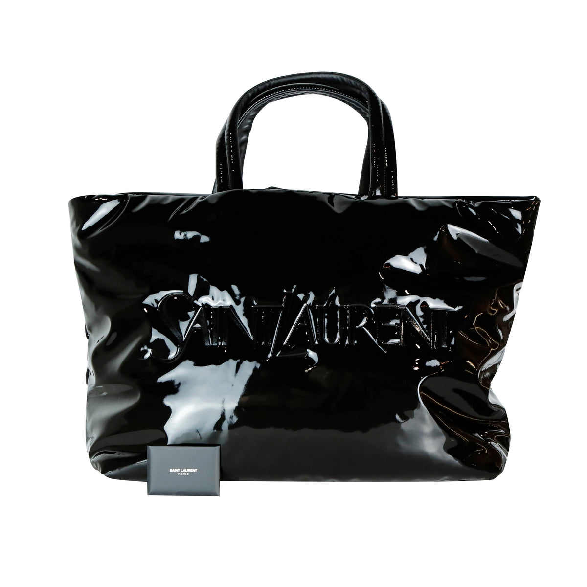 Patent Maxi Tote Bag 777487
