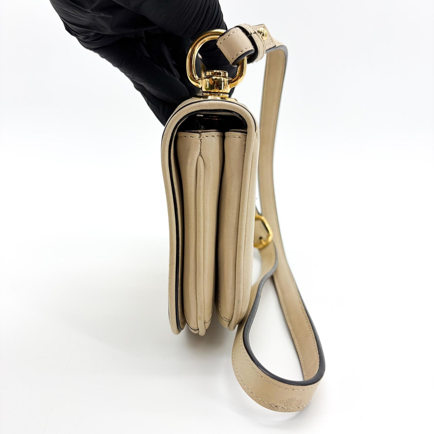 Gucci Blondie Small Shoulder Bag Beige