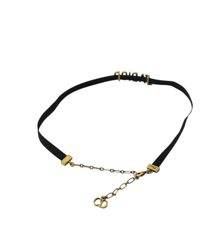 Dior Zadig & Gabrielle Gold Choker Necklace