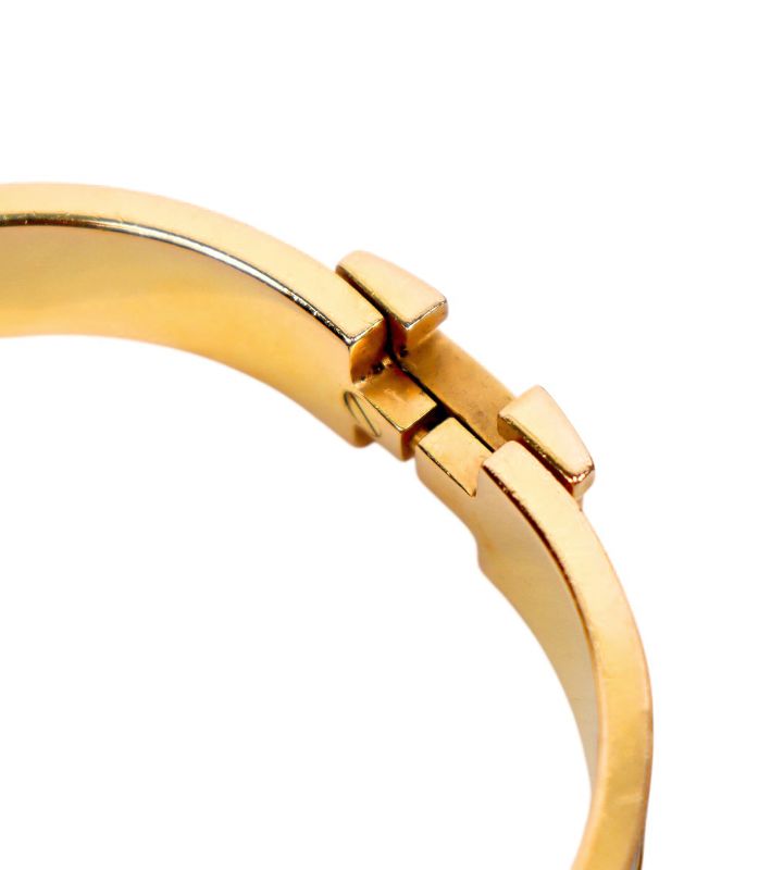 Hermès Black Click-Ash Bracelet
