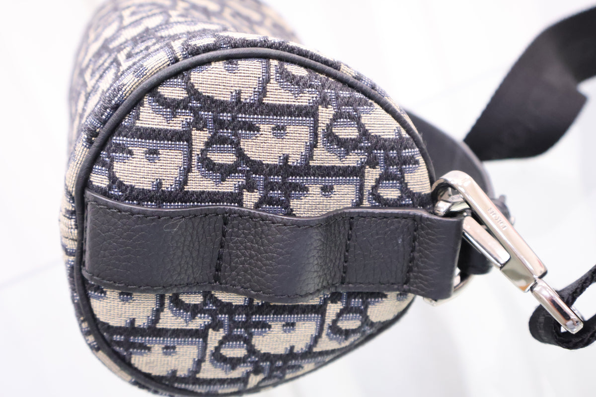 Oblique Jacquard Roller Mini Messenger Crossbody Bag 1ESPO219YKY