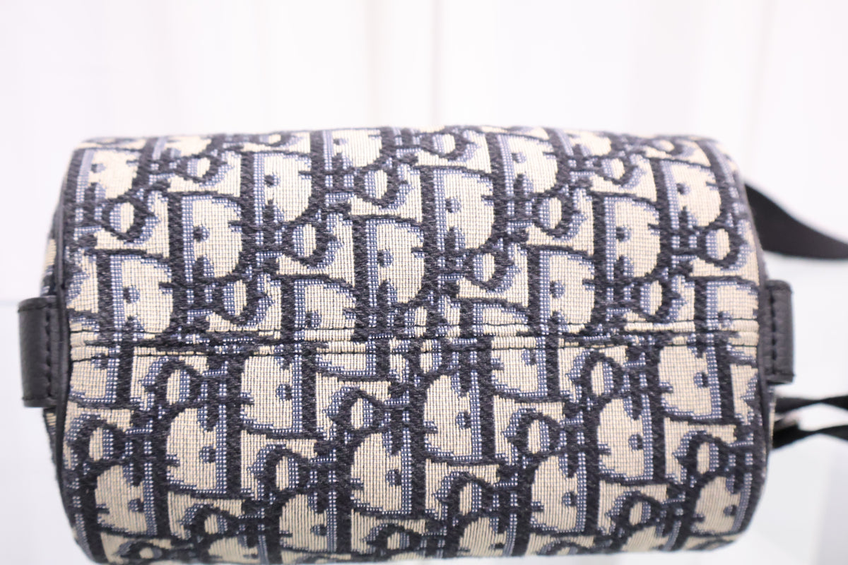 Oblique Jacquard Roller Mini Messenger Crossbody Bag 1ESPO219YKY
