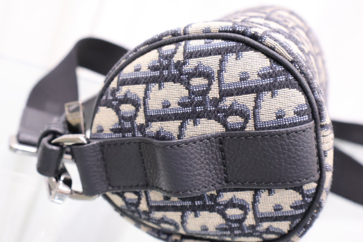 Oblique Jacquard Roller Mini Messenger Crossbody Bag 1ESPO219YKY