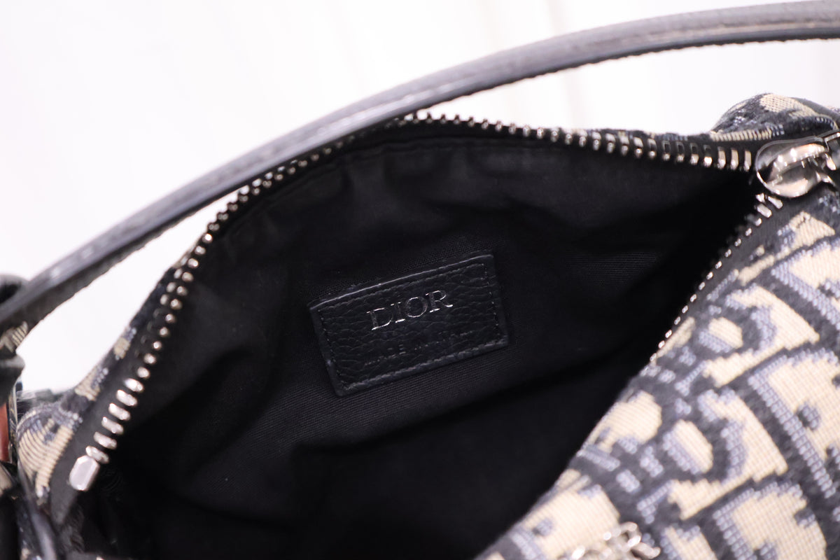 Oblique Jacquard Roller Mini Messenger Crossbody Bag 1ESPO219YKY