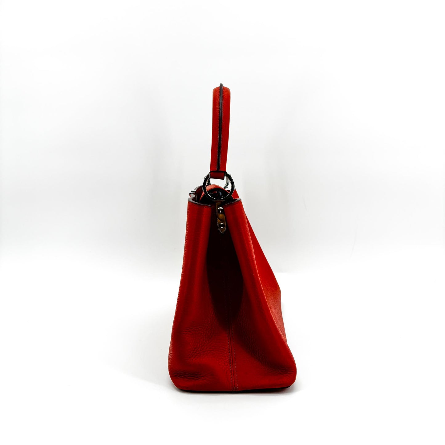 Louis Vuitton Capucines MM Torrillon Red Silver Hardware