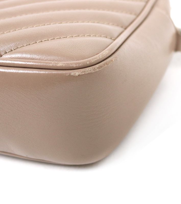 Saint Laurent Beige Roux Camera Crossbody Bag