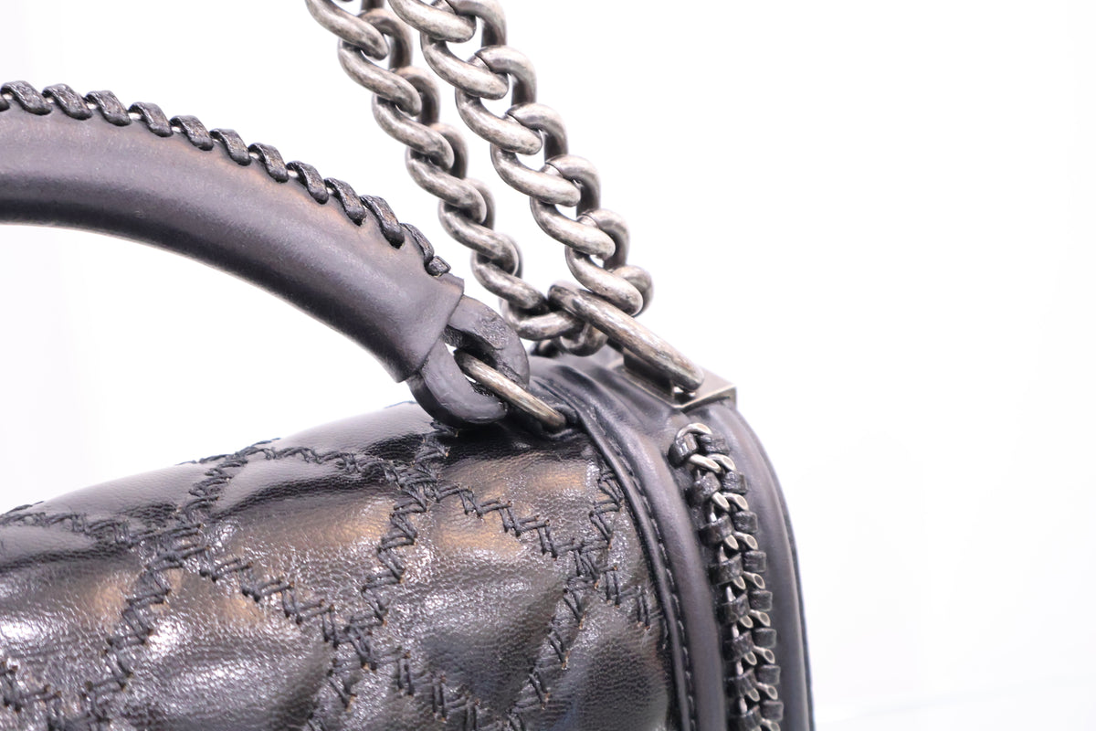 Top Handle Chain Around Limited Edition Medium Flap Shoulder Bag