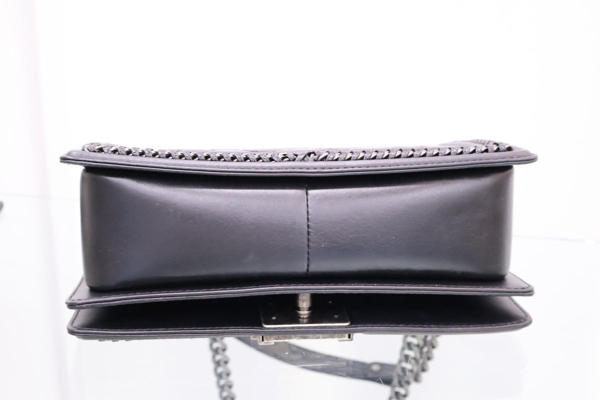 Top Handle Chain Around Limited Edition Medium Flap Shoulder Bag