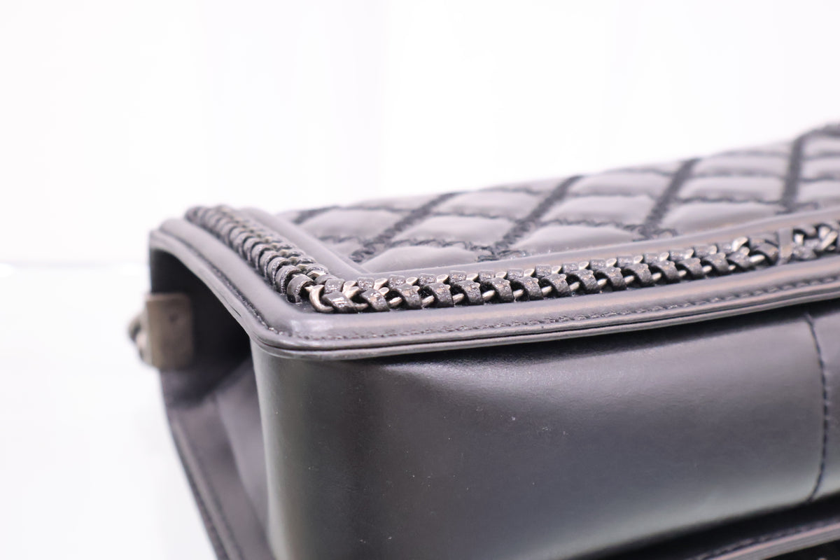 Top Handle Chain Around Limited Edition Medium Flap Shoulder Bag