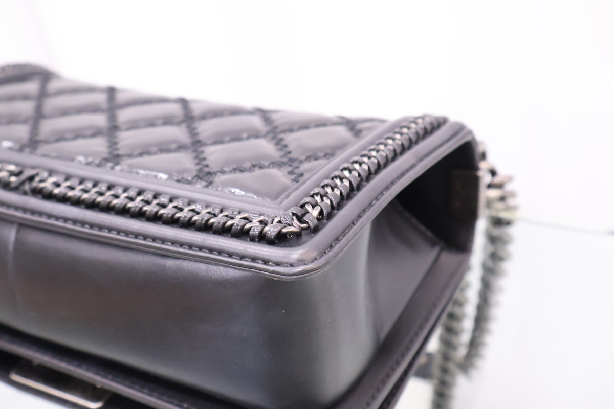 Top Handle Chain Around Limited Edition Medium Flap Shoulder Bag