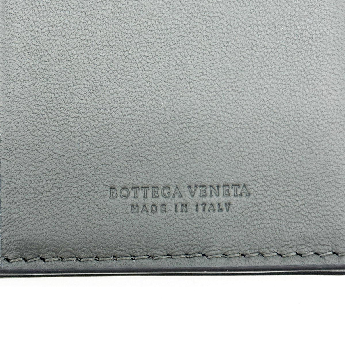 Bottega Veneta Intrecciato Flap Long Wallet Black