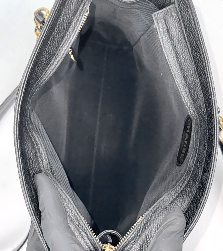 Chanel Black Caviar Triple C Shoulder Bag