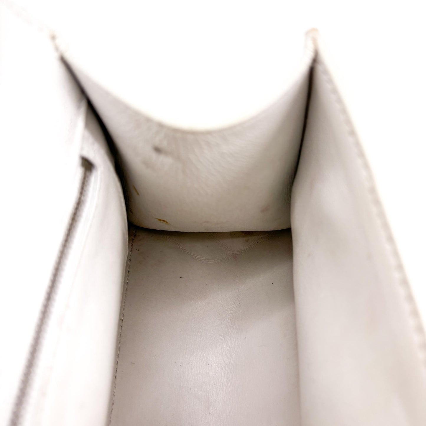 Balenciaga Hourglass XS Top Handle Bag White
