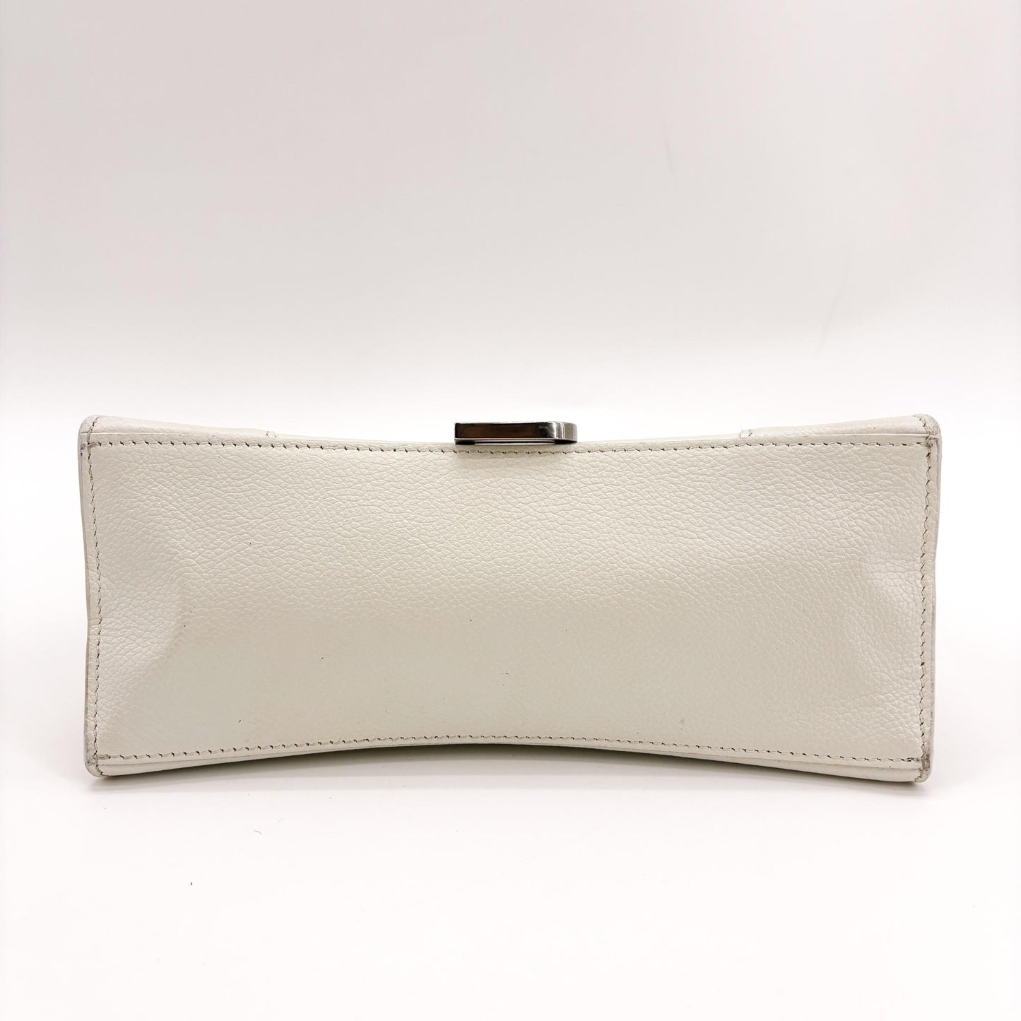 Balenciaga Hourglass XS Top Handle Bag White