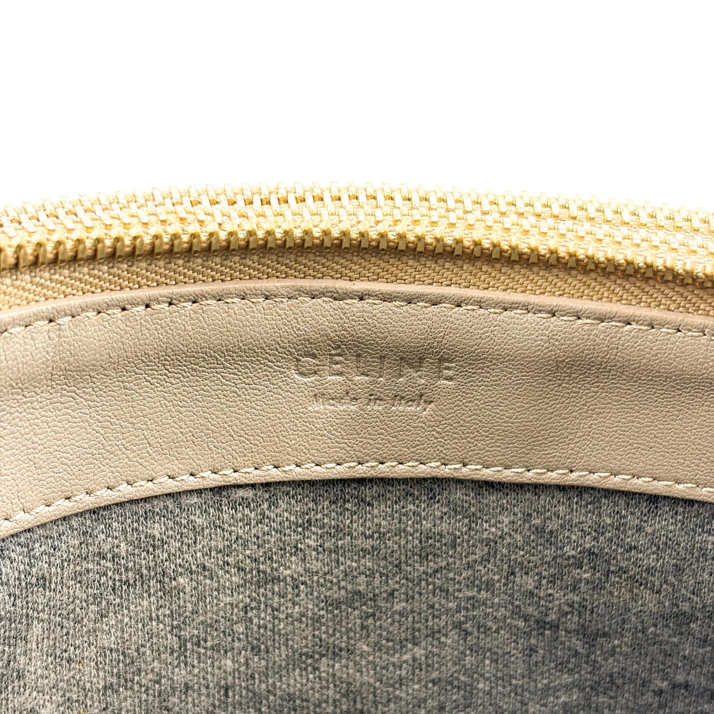 Celine Trio Bag Large Grey Lambskin