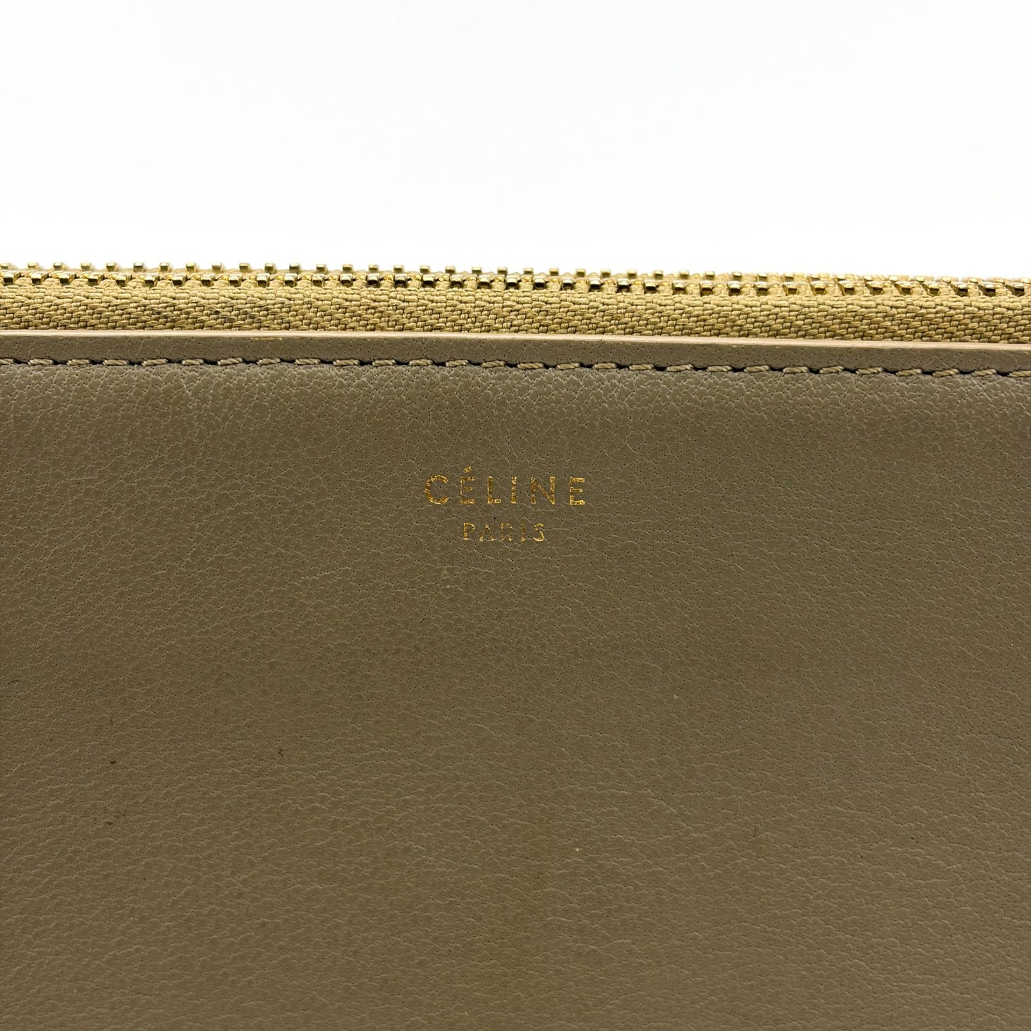 Celine Trio Bag Large Grey Lambskin
