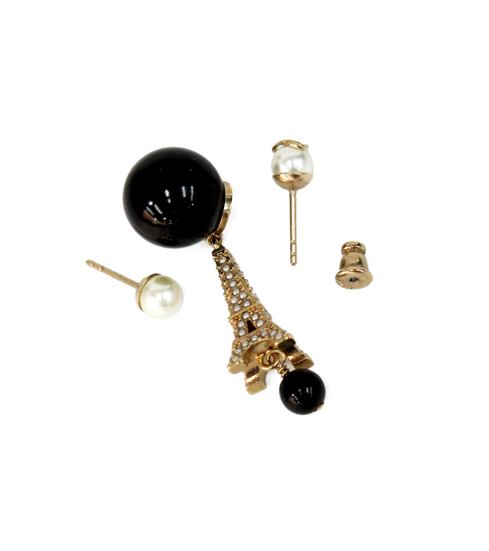 Dior Tribal Eiffel Tower Earrings
