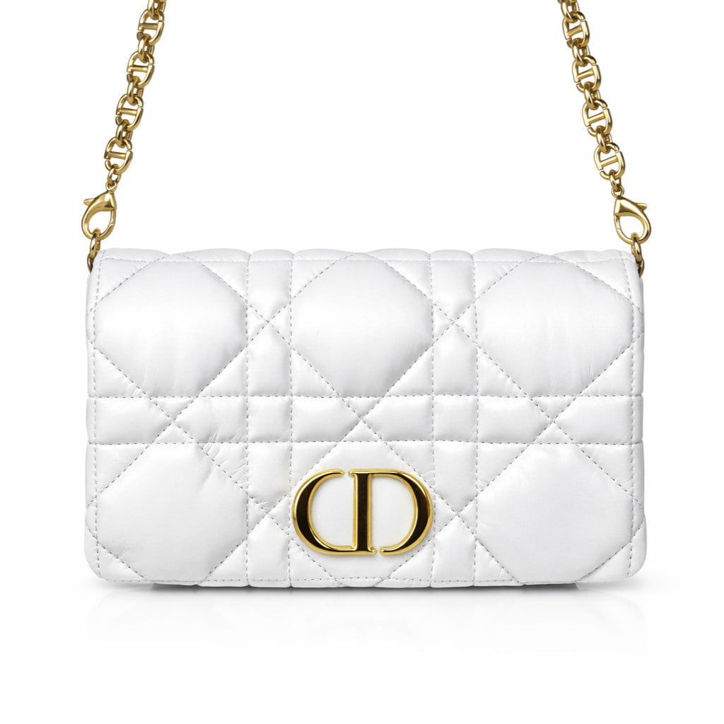 Mini Caro Macro Cannage Shoulder Bag Crossbody Bag