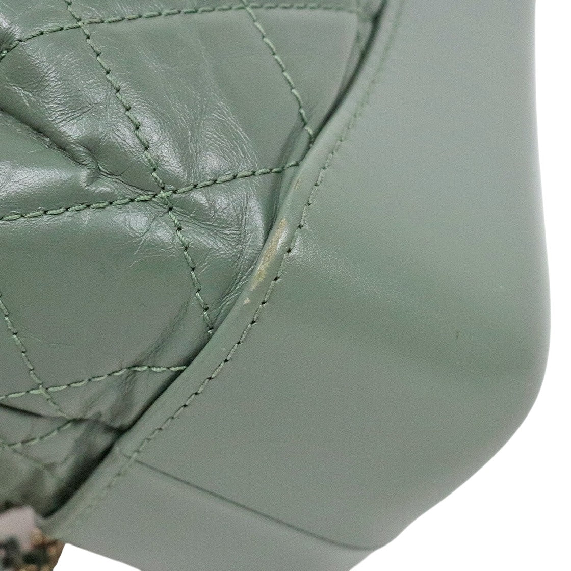 Chanel Green Gabrielle Backpack