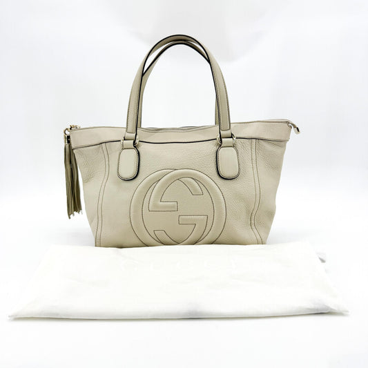 Gucci Soho Leather Tote Bag