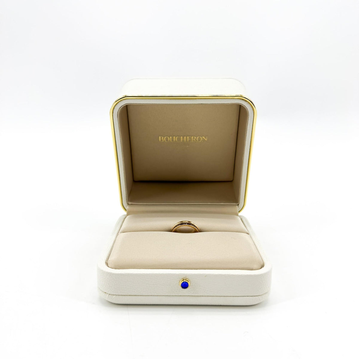 Boucheron Quatre Classic Wedding Band Yellow Gold Brown PVD No. 48