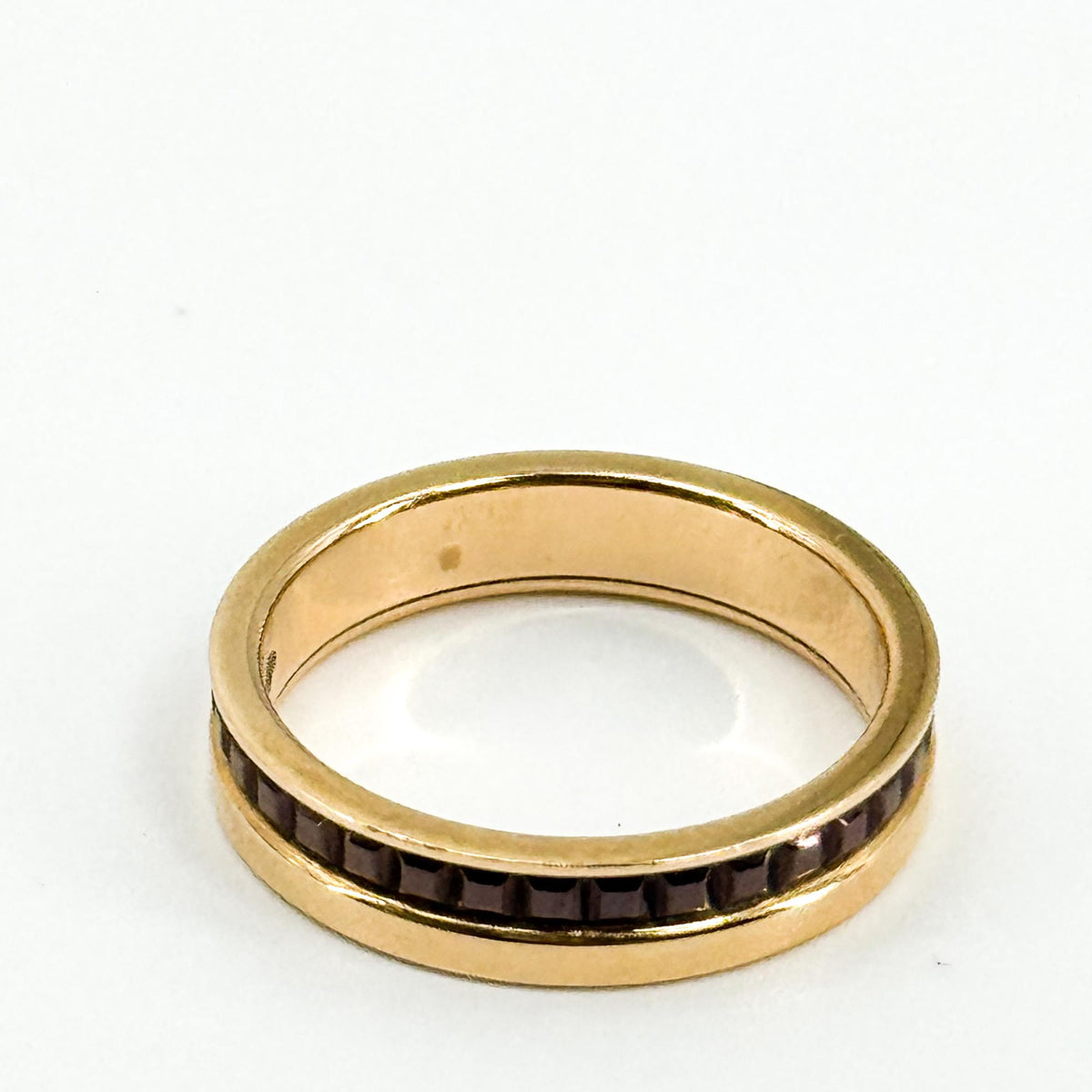 Boucheron Quatre Classic Wedding Band Yellow Gold Brown PVD No. 48